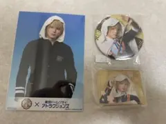 刀ミュ 東京ドーム コラボ 特典 ブロマイド 缶バッジ メモスタンド 山姥切国広