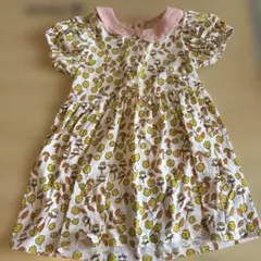MINI RODINI 花柄 半袖 ワンピース 1.5-3Yのサムネイル
