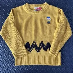 PEANUTS セーター　チャーリーブラウン