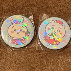 ちいかわ　マリオンクレープホログラム缶バッジ　2個セットのサムネイル
