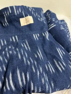うさとの服　藍染　スカート うさとの服 usaato イージースカート 手紡ぎ 藍染 - メルカリ