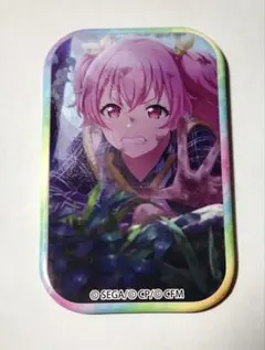 【最終値下げ！】プロセカ　スクエア缶バッチ　桃井愛莉　★おまけ付き