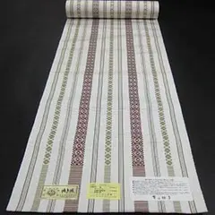 専用帯9154 ●井上絹織謹製 本場筑前博多織 紗献上 正絹 夏帯 全通名古屋帯 専用帯9154 ○井上絹織謹製 本場筑前博多織 紗献上 正絹 夏帯 全通