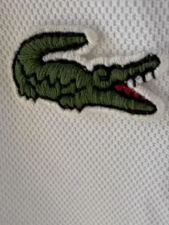 Lacoste ホワイト ポロシャツ US L