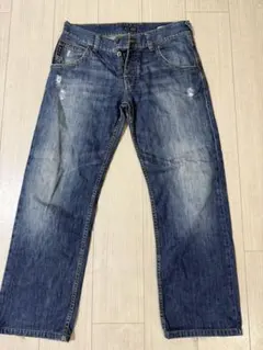 く*ら様 Armani Jeans ダメージ加工 デニムパンツ