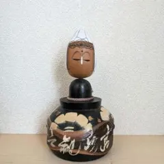 創作こけし かぐや姫 関口東亜　高さ15cm 未使用　長期保管品 創作こけし 関口東亜作 十六夜 かぐや姫 黒漆調 - メルカリ