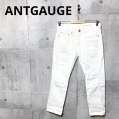 ANTGAUGE アントゲージ ホワイトダメージデニム ダメージジーンズ M