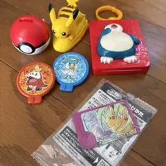 ハッピーセット　ポケモン グッズ まとめ売り カビゴン ピカチュウ