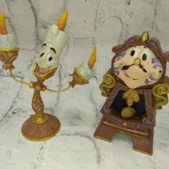 東京ディズニーランド　美女と野獣フィギュア2体セット