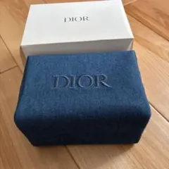 Dior デニムブルー ポーチ　ノベルティ