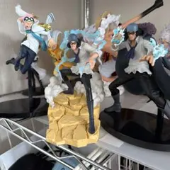 ワンピースフィギュア セット売り グザン コビー 3体 海軍大将 プライズ景品