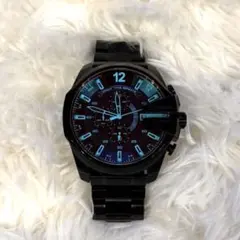 DIESEL DZ-4318 メガチーフ　偏光ガラス　クロノグラフ ジャンク品
