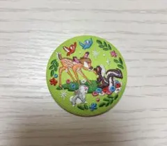 ディズニー 刺繍缶バッジ バンビ