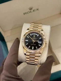 ROLEX DAY-DATE メンズ 自動巻き腕時計