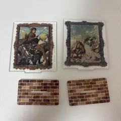 進撃の巨人 アクリルスタンド 2個セット(一番くじ景品)