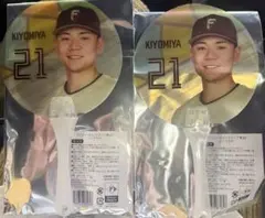 北海道日本ハムファイターズ うちわ 郡司裕也 伊藤大海 山崎福也 野村