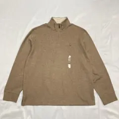 新品ハーフジップニットセーターPOLO RALPH LAURENラルフローレンL