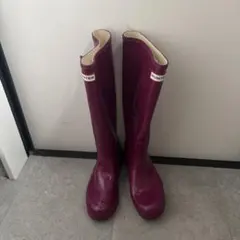 aeyangmx2 様　専用　 HUNTER パープル 長靴 バックル付き