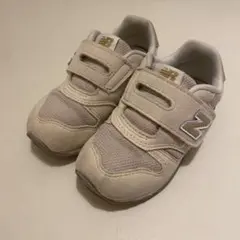 New Balance 373 キッズスニーカー ベージュ