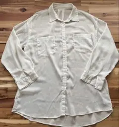 INGNI ホワイト 長袖 シャツ M