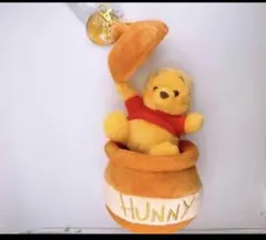 プーさん ぬいぐるみキーホルダー・キーチェーン HONEY DAY ハニー