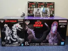 一番くじ ゴジラ B賞　ゴジラ　D賞　メカゴジラおまけ付き