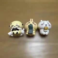 ちいかわみんなでもぐもぐパーティ2 ちいかわ　うさぎ　ラッコさんフィギュア