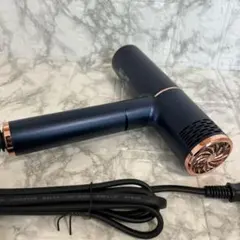 【サロン専用】ドライヤー 大風量速乾 1500W 高濃度マイナスイオン 青