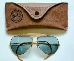 ☆Bausch&Lomb☆Ray-Ban アビエーターゴールドメタルフレーム