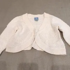 babyGap アイボリー カーディガン 18-24m