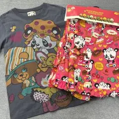 超美品⭐️HYSTERIC MINI 総柄セットアップ ピンク - メルカリ