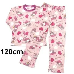 新品64991　マイメロディ　120cm スムース長袖パジャマ　春秋用 サンリオ