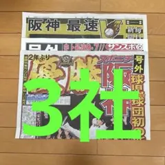 阪神 優勝 号外