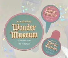 ワンダーミュージアム 大阪　コースター・ピック　ステッカー　ミセス