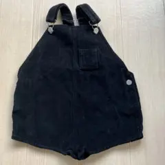 jejeunosity サロペット　コーデュロイ　ブラック　黒　M