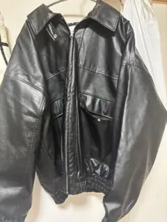 nemne ブラックレザージャケット