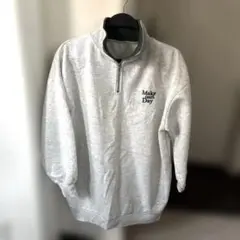 トレーナー　美品　GRL グレイル ハーフジップ F オーバーサイズ