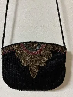 総ビーズのパーティー用　ミニバック