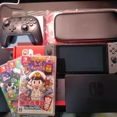 Nintendo Switch グレー Proコントローラセット