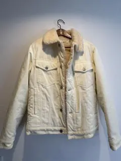 MAISON KITSUNE ジャケット ボア クリーム KML-1553-B