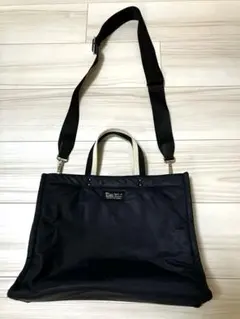 アニエスべー トートバッグ ショルダーバッグ 黒