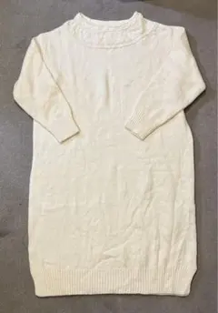 アメリカンホリック　ニットワンピース　オフホワイト　l