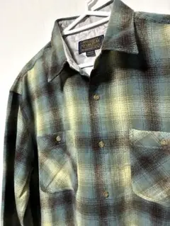 ネルシャツ イエロー 黄