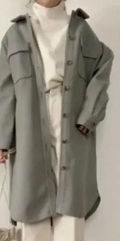 サマンサモスモスブルー　コート