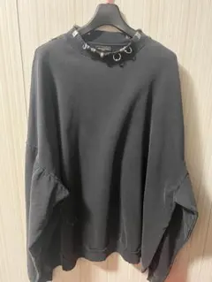 m*8様 BALENCIAGA 23AW PIERCED ROUND スウェット Balenciaga Pierced Round Oversized Sweatshirt | Saks Fifth