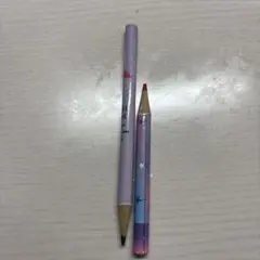 黒、赤の鉛筆2本セット