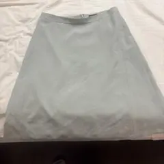新品未使用！大きいサイズ17号　INDIVI フレアスカート ライトグレー