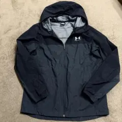 Under Armour アンダーアーマー黒フード付きウィンドブレーカーメンズ