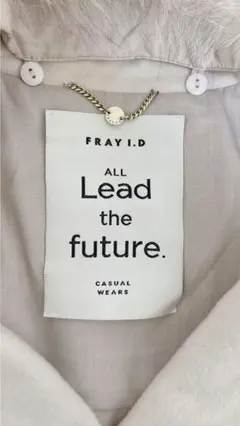 FRAY I.D ウールトレンチコート フォックスファー