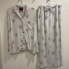 ジェラピケ ホリデー　ベア　長袖　ルームウェア パジャマ　セットアップ　上下